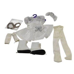 Vintage Magic Attic Club Alison Ice Skating Skates Outfit Set for 18" Doll